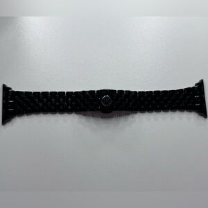 Kendra Scott black 5 link Apple Watch band